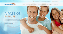 Desktop Screenshot of biomerica.com